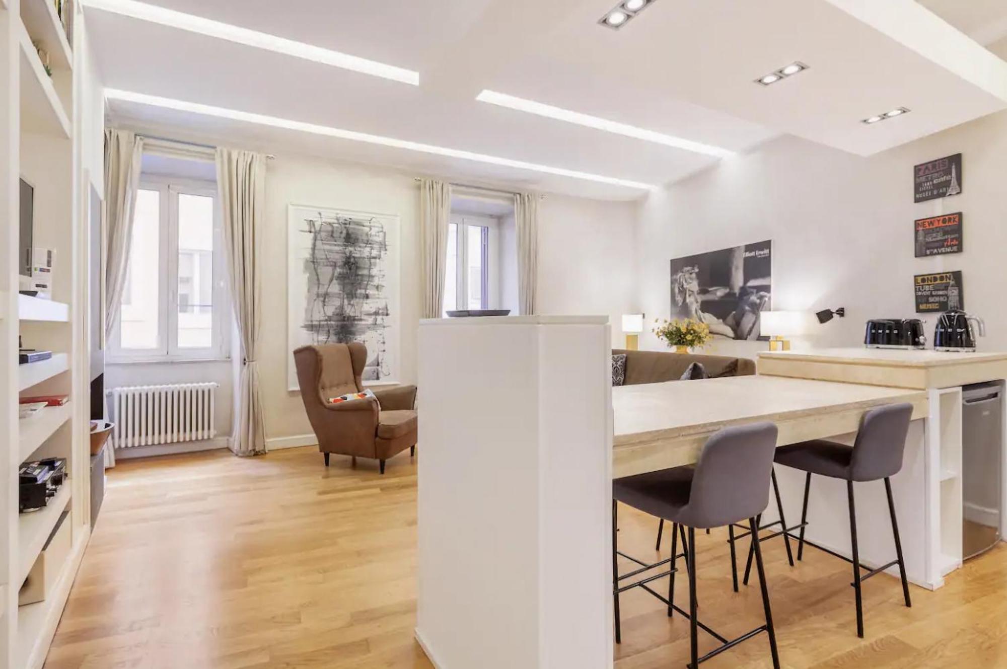 Campo Dei Fiori Modern Apartment With Terrace Рим Экстерьер фото
